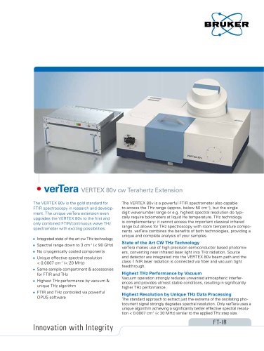 verTera: VERTEX80v Terahertz Extension