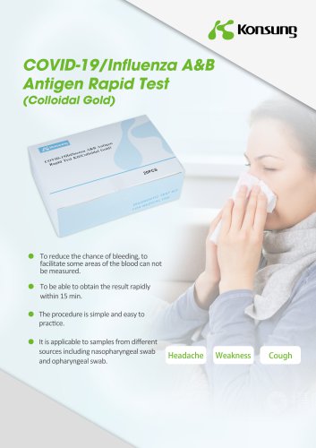 COVID-19 Influenza A&B Antigen test ICMCAB-502G-1