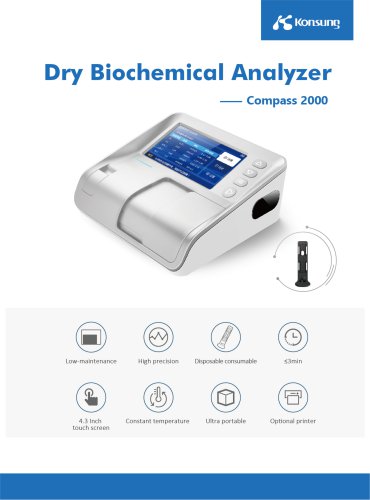 Dry Chemistry analyzer Compass 2000