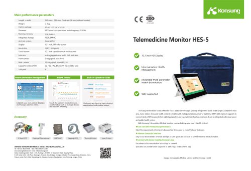 Telemedicine device HES-3