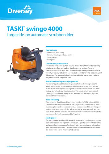 TASKI ® swingo 4000