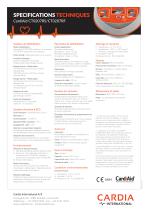 CardiAid Technical Spec Brochure - FR - 2