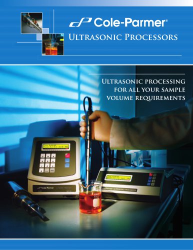 Ultrasonic Processors