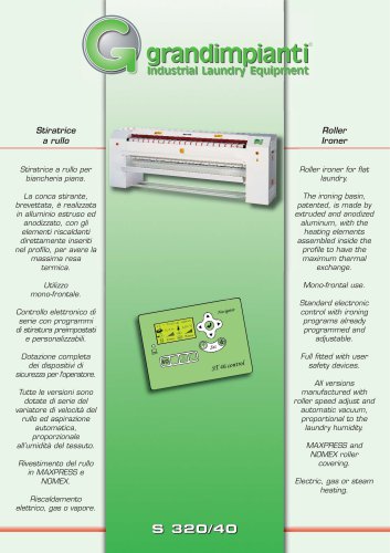 Roller ironer S 320/40