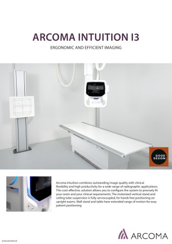 Product Data Sheet Arcoma Intuition i3
