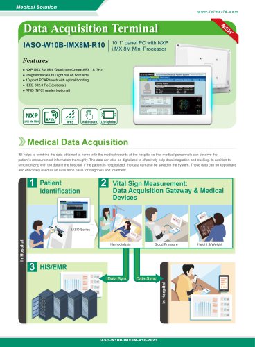 Data Acquisition Terminal- IASO-W10B-IMX8M