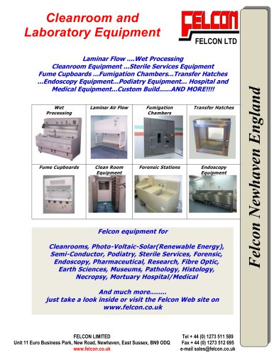 Cleanroom and Laboratory Equipment