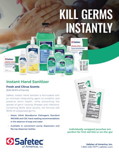 Instant Hand Sanitizer