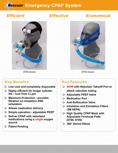 Rescuer Emergency CPAP System